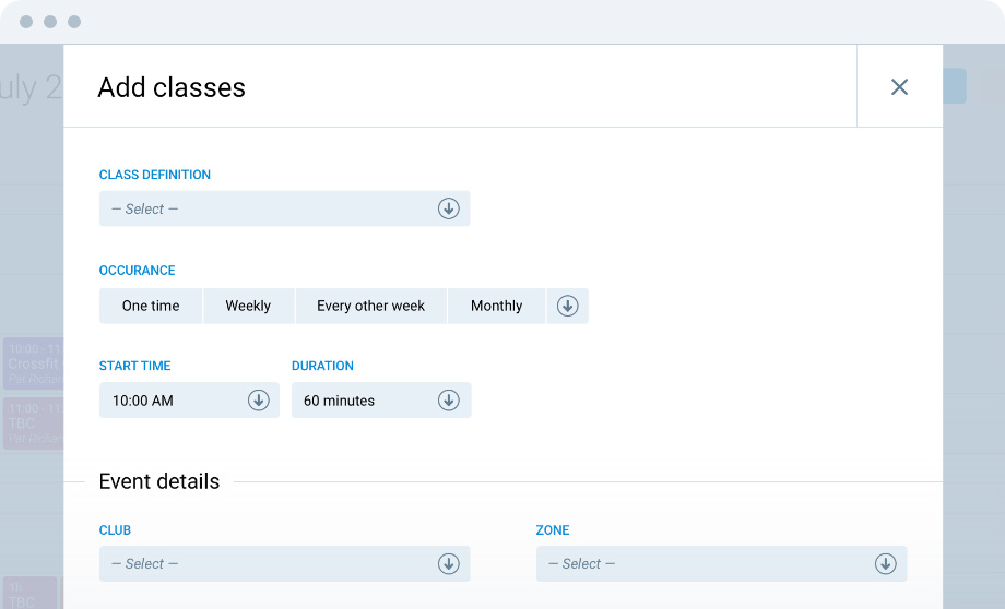 Bookings Management