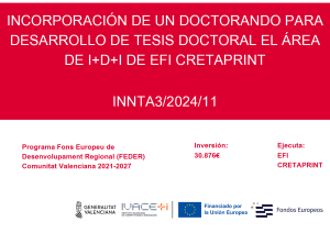 Valencian Institute of Competitiveness and Innovation grant for talent promotion program